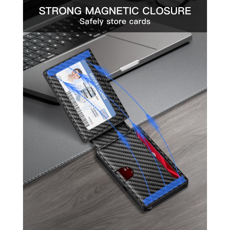 Wallet for Men | RFID Blocking Magsafe Pop Up Metal