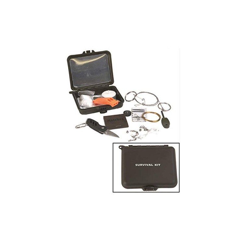 Survival Kit Forest Emergency Set Trekking Camping Multifunctional Tool #16370