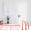 3PCS Caulking Nozzles for Caulking Gun Extra Long 30cm -