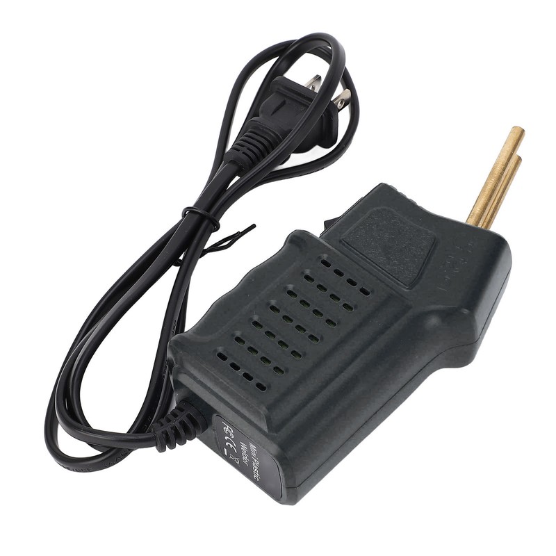 Portable Mini Plastic Welder with 200 Nails Hot Stapler Welding