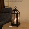 Hosley 14 Inch High Large Clear Glass Iron Classic Style