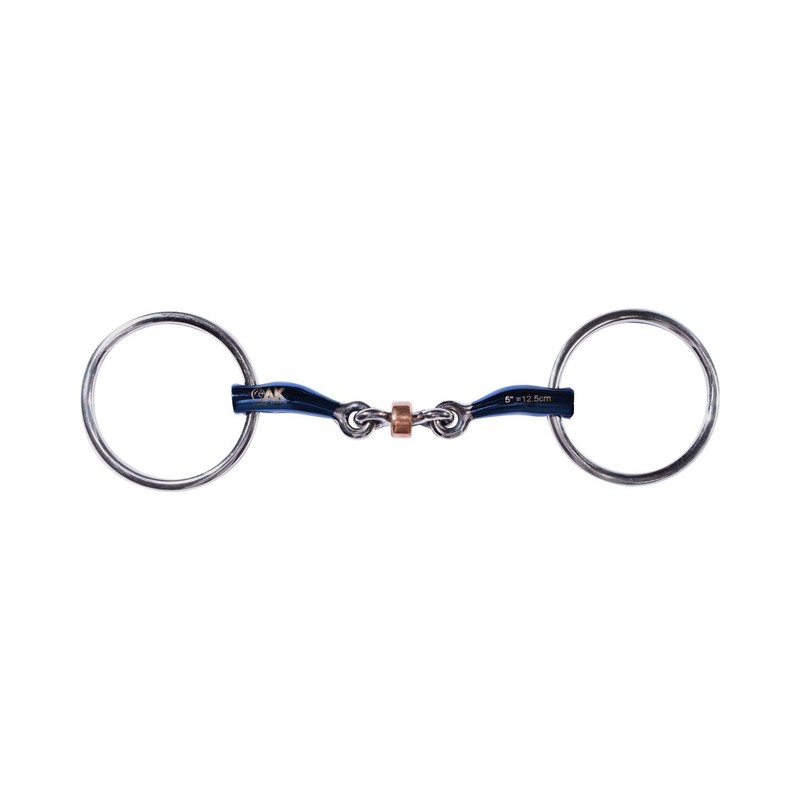 AK Loose Ring Double Jointed Lozenge with Cooper Roller Horse