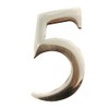 Self-Adhesive 3" inch Imperial Brass Mailbox Number # 5