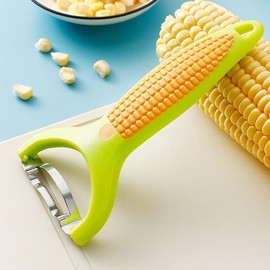 HayWHNKN Corn Cob Peeler Stripper Remover  Cutter Thresher Tool Stainless Steel Blade