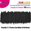 8 Packs Pre-twisted Passion Twist Crochet Hair for Black Women,