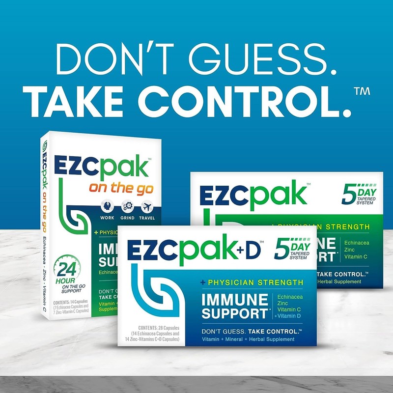 EZC Pak On The Go - Immune Booster for Adults