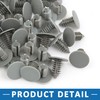 A ABSOPRO Plastic Trim Clip 8 mm Bumper Door Rivets