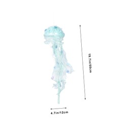 Operitacx 1set Jellyfish Paper Lanterns Hanging Ocean Decorations for Mermaid Birthday Parties Unique Lightweight Lanterns for Easy Setup Decorative Party Supplies 3pcs