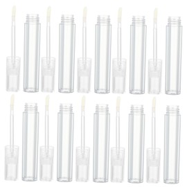 Baluue 10pcs Clear Lip Gloss Tubes Refillable Lip Gloss Containers Portable and Reusable Vials for Makeup Artists Beginners