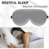 iRboWou Sleep Mask Eye Mask 2 Pack (Gray)