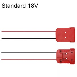 Unbranded DIY Adapter Power Wheel Output 12V 10A Compatible With Milwaukee M18 18V Battery - Standard 18V
