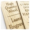 Please Do Not Disturb Hanging Door Knob Sign 3MM Plywood