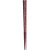 Kawai 109121 Chopsticks Wakasa Lacquer Thin Snow Sasame Yuki, Pink,