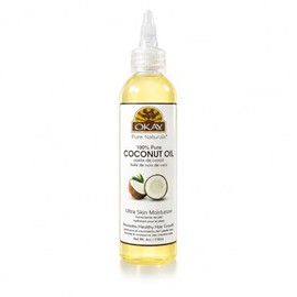 Okay 100% Pure Coconut Oil for Hair & Skin, 4 oz