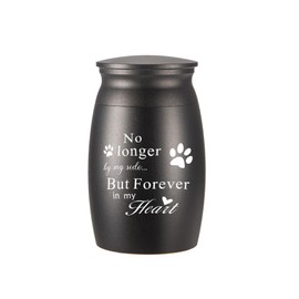 Urns for Pet Ashes, Small 2.8" High Keepsake Urn Mini Cremation Urns for Ashes, Memorial Ashes Holder, Handcrafted Decorative Urns Engraved - Dog or Cat