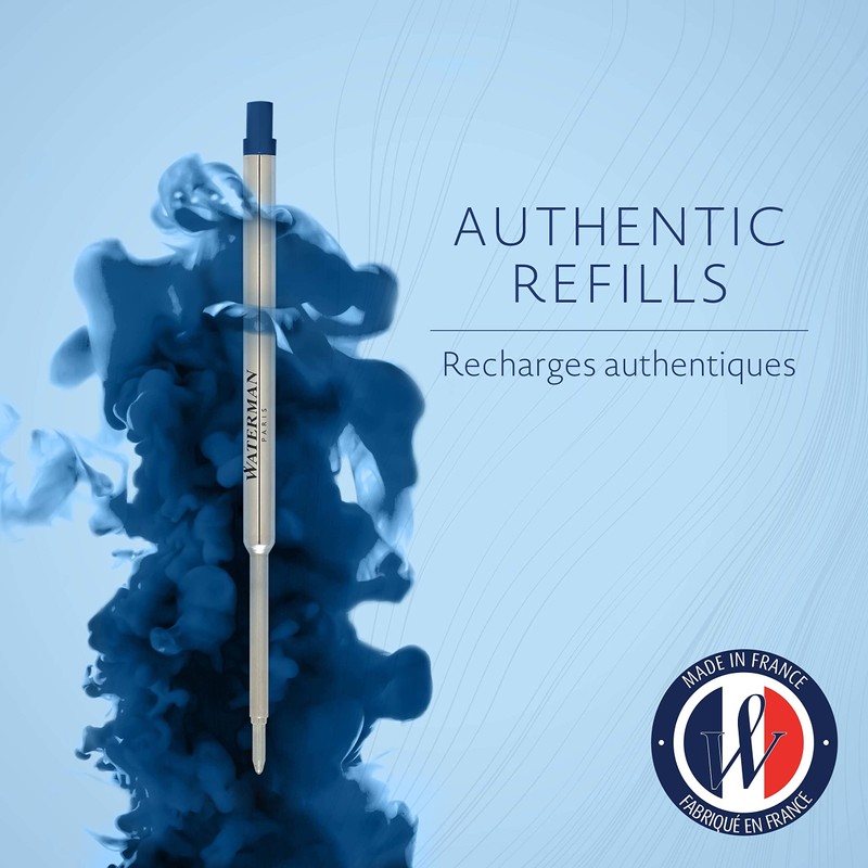Waterman Refill for Ballpoint Pen | Fine Tip | Blue