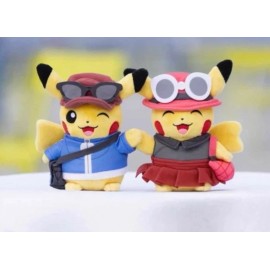 Pokémon Center 25th Celebration -Kalos Region Pikachu Poké Plush Toy (2021)