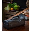 Angus Stoke premium leather knife bag-case, black XXL chef's roll