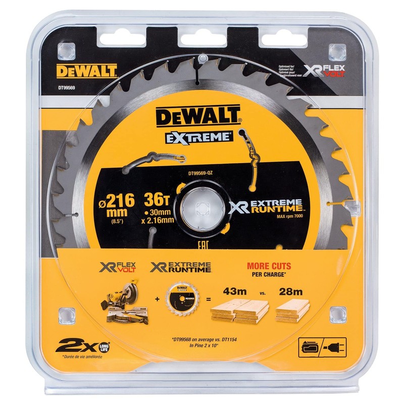 DeWalt Accessory UTENSILI XR FLEXVOLT - Llama Circolare XR 216