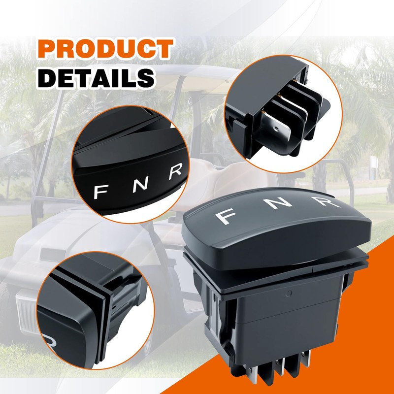 FR-027 Heavy-Duty Forward Reverse (FWD REV) Rocker Switch – Fits