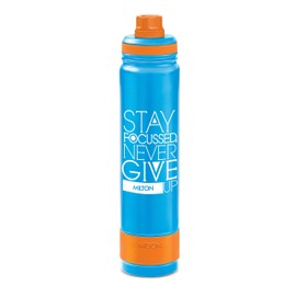 Milton Stainless Steel Water Bottle (30 oz), Vacuum Insulated, Keep Drinks Hot and Cold for 4-6 hours, Leakproof, BPA Free for Sport, Gym, Bike, Travel, Thermosteel ASTIR 900, Blue