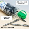 FLEXOFFICE Oil-Based Ballpoint Pens 50-Pack Black/Black Ink 0.5mm Ultra-Smooth Quick-Drying