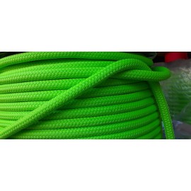 Valley 9/16 " x 150 ft. Double Braid-Yacht Braid Polyester Rope.Lime. Made in USA