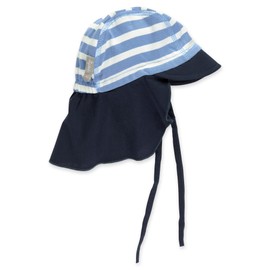 Sigikid Baby Boys Sun Hat, Blue Striped