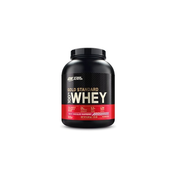 Optimum Nutrition Gold Standard 100% Whey Powder White Chocolate & Raspberry 2.2kg