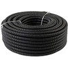 Xscorpion 25 FT 1/4” 6mm Black Split Loom Conduit Polyethylene