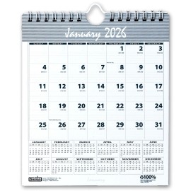 House of Doolittle 2026 330 HOD330 House of Doolittle Recycled Mini Wall Calendar, 6 x 7"