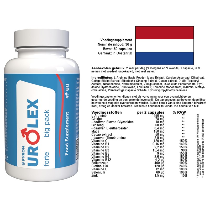Urolex – 60 Capsules