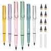 OFFCUP Eternal Metal Pencil, Pack of 6 Inkless Pencils Eternal,