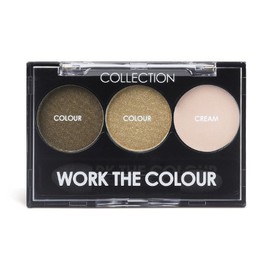 Collection Work The Colour Trio Eyeshadow Champagne fizz 3g