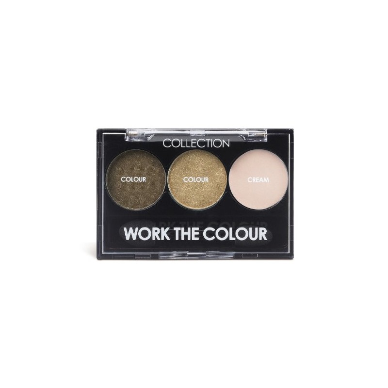 Collection Work The Colour Trio Eyeshadow Champagne fizz 3g