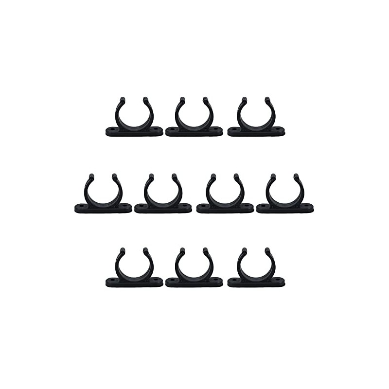 AB Tools 10 Pack 20mm Polyamide Tube Storage Clip Paddle
