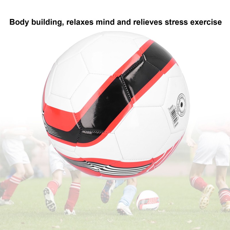 REGAIL Size 5 Soccer Ball Machine Stitched Football for 11