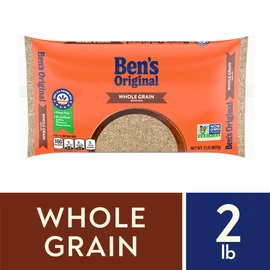 BEN'S ORIGINAL Whole Grain Brown Rice, 2 lb Bag