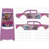 Hot Wheels Get High 55 gasser 1/64 custom water slide decal for Hot Wheels