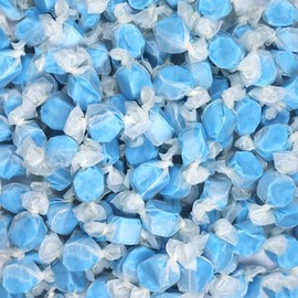 Smarty Stop Salt Water Taffy All Color (Sour Blue Raspberry, 3 Pound (Pack of 1))