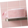 Tofficu Aplicador de Loción Autobronceadora Espalda Banda Flocada Rosa, Herramienta