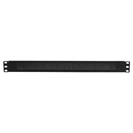 19" Cable MGMT Brush Panel, 1U | 19" Equipment/Cabinet Rack Panels ENCLOSURES/Cabinet Racks, 1 X Qty - CAB-MAN-1U-BRSH