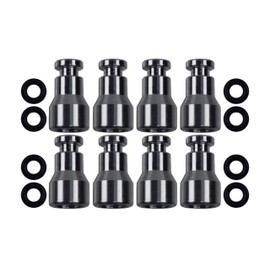 Fuel Injector Spacer Set of 8 - LS1 Intake Manifold/Fuel Rail to LS Truck Injector Adapter ICT Billet, 551371