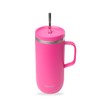 QWETCH - Cold Cup 600ml with Handle and Straw -