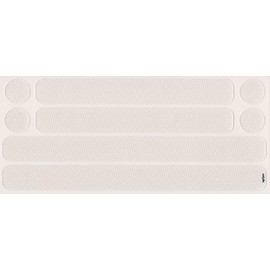 egrips Crystal Clear 8pc Kit of Large Strips & Circles of Anti-Slip Grip Stickers for Tablets, eReaders, Notebooks, Laptops, Computers, Not for Device Sides or Curved Surfaces