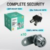 LATCH.IT 5/8” RV Storage Locks | 10-Pack RV Compartment Locks