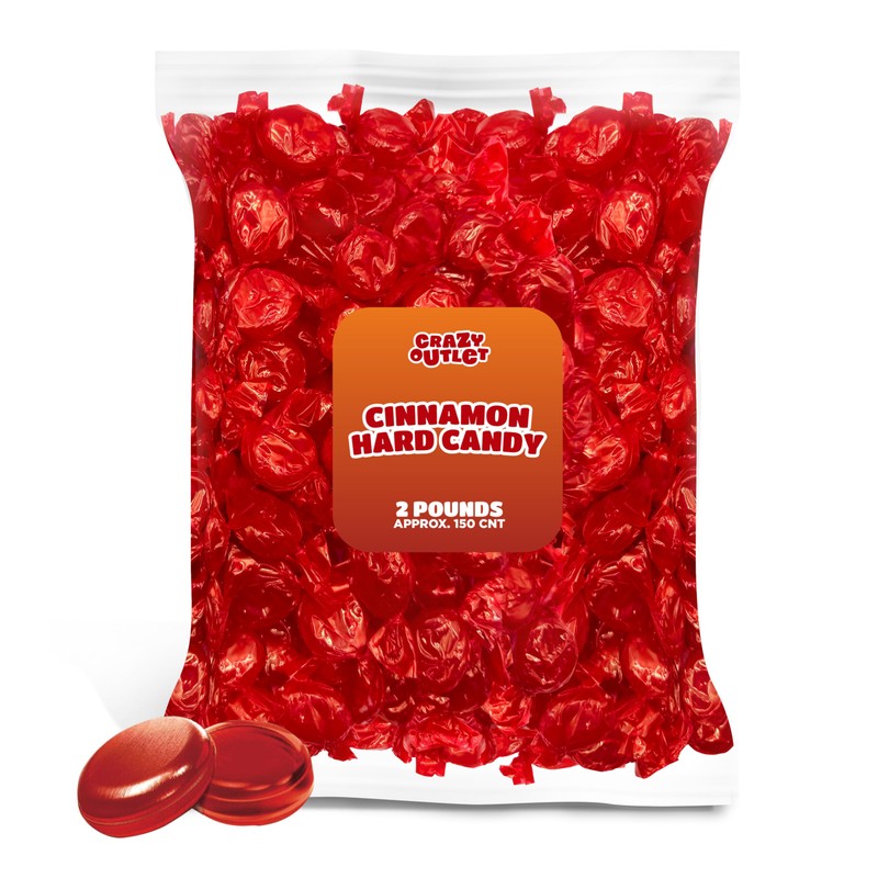 Cinnamon Discs - 2 Pound Bulk Pack (About 150 Count)