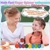 18Pcs Math Fidget Toy, Maths Fidget Spinner, Educational Math Fact