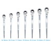 19-21mm Scaffold Spanner Ratcheting Socket Wrench Flat Satin Cr-v Ratchet
