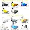 Qualifier Helmet Visor for Bell Star/Vortex/RS-1/RS-2/Revolver/Qualifier DLX,Click Release Shield Uv